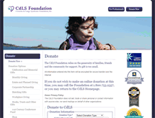 Tablet Screenshot of donate.cdlsusa.org